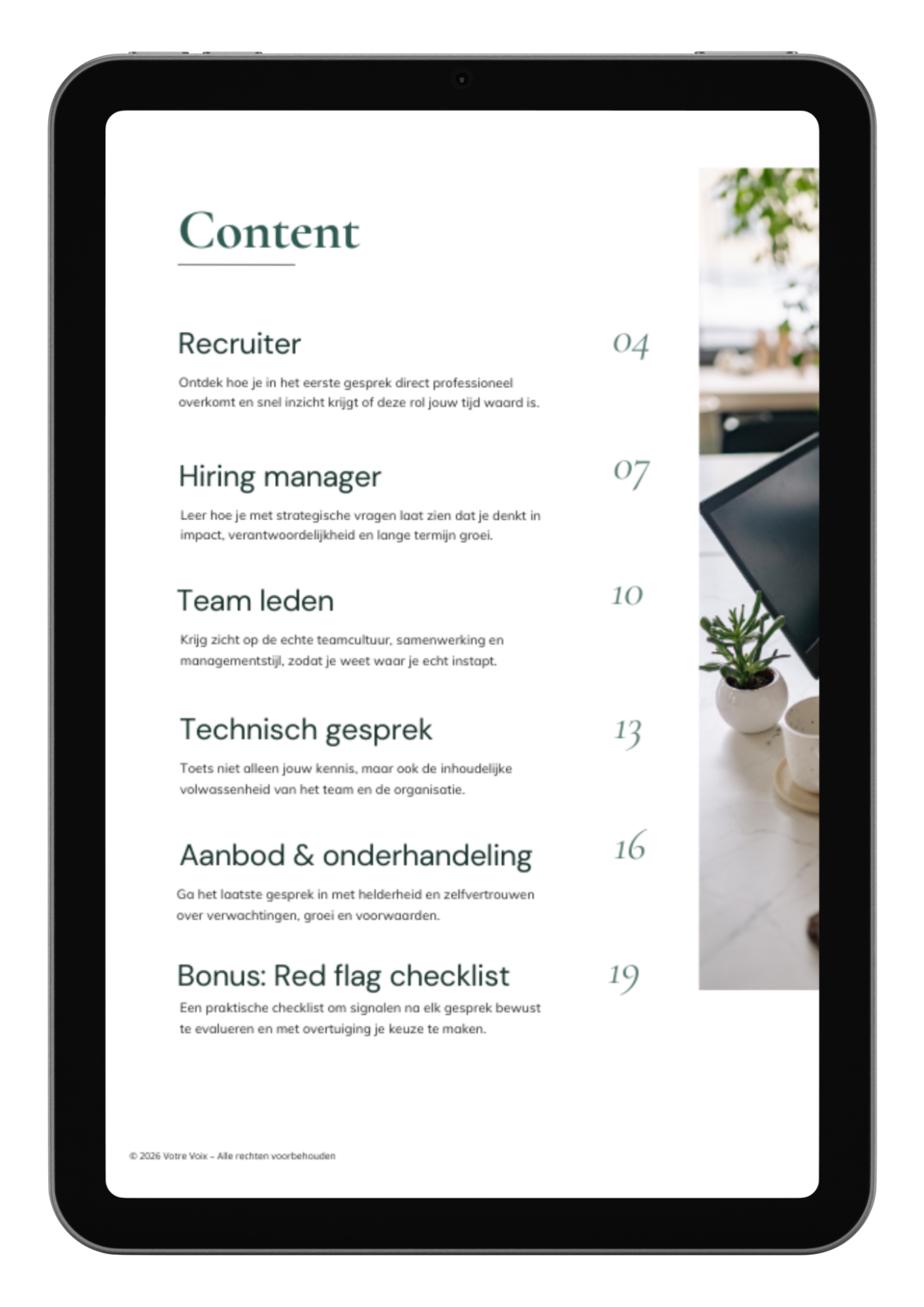 E-book guide: Positioneer jezelf strategisch met 30 sollicitatie vragen 