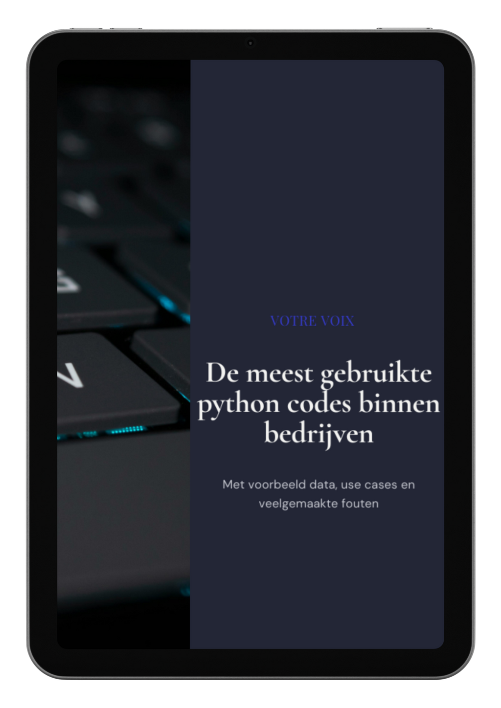 E-book guide: De meest gebruikte python codes binnen bedrijven 